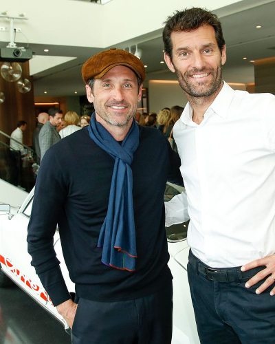 Patrick Dempsey und Mark Webber Porsche Sylt